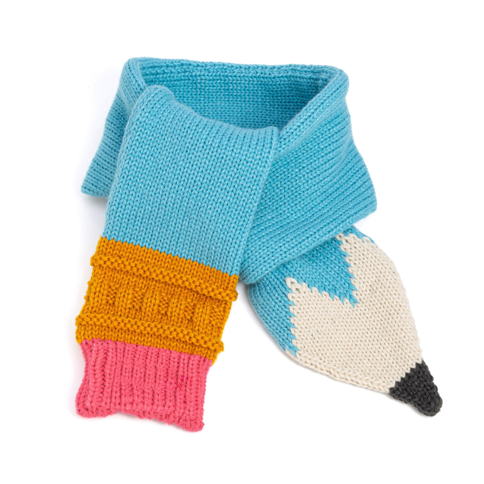 Children's Soft Warm Double -Knit Winter Scarf - Pencil Shaped (Kids Age 3-8 years, Unisex) Premium Quality, Unique Design