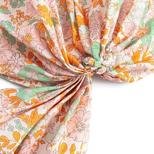 Peppercorn Kids Girls Pre-tied Hair Bandana Scarf - Kids Age 3-8 Y- Vintage Floral