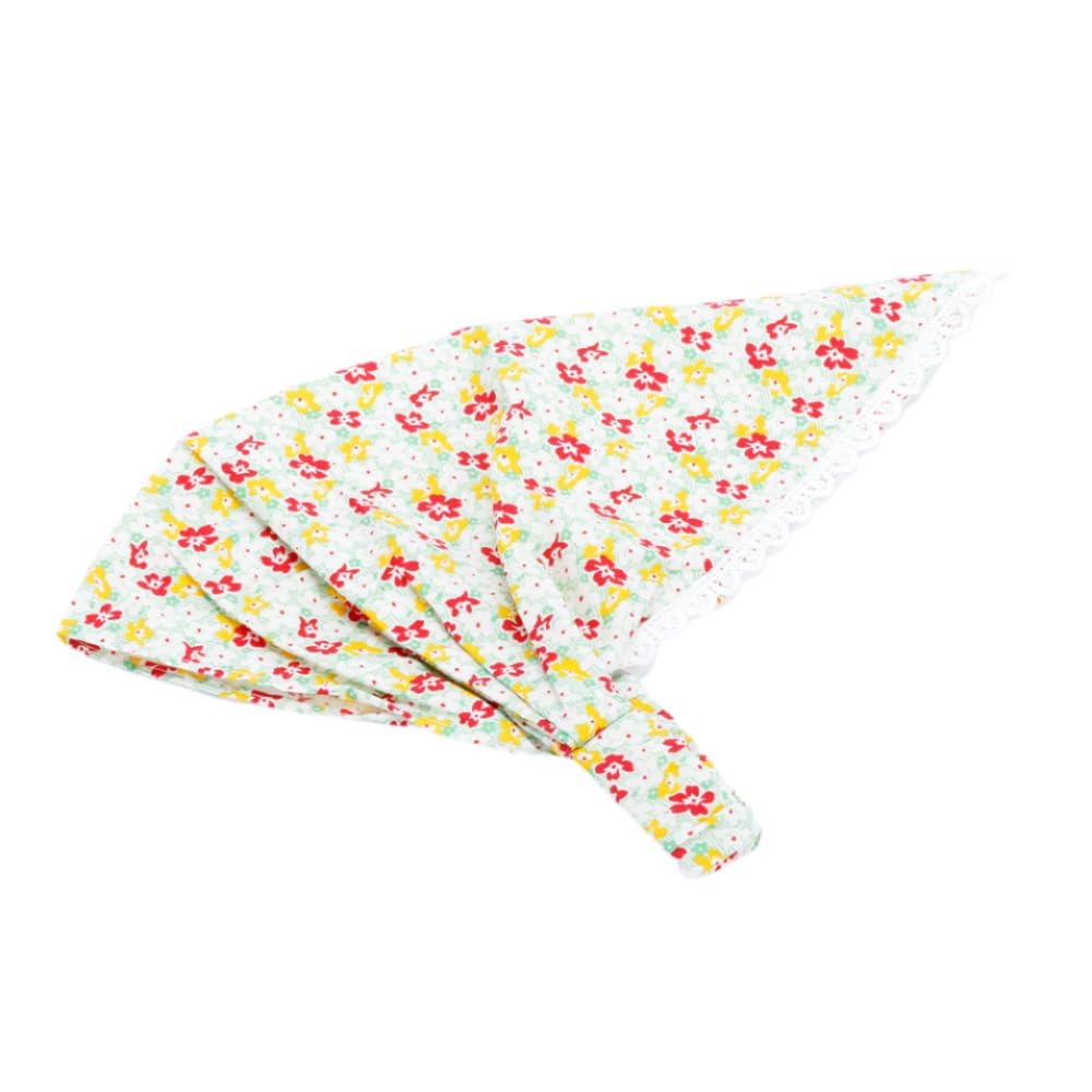 Toddler Girls Summer Bandana Scarf Headband - Country Floral (1-3 Y), Cotton