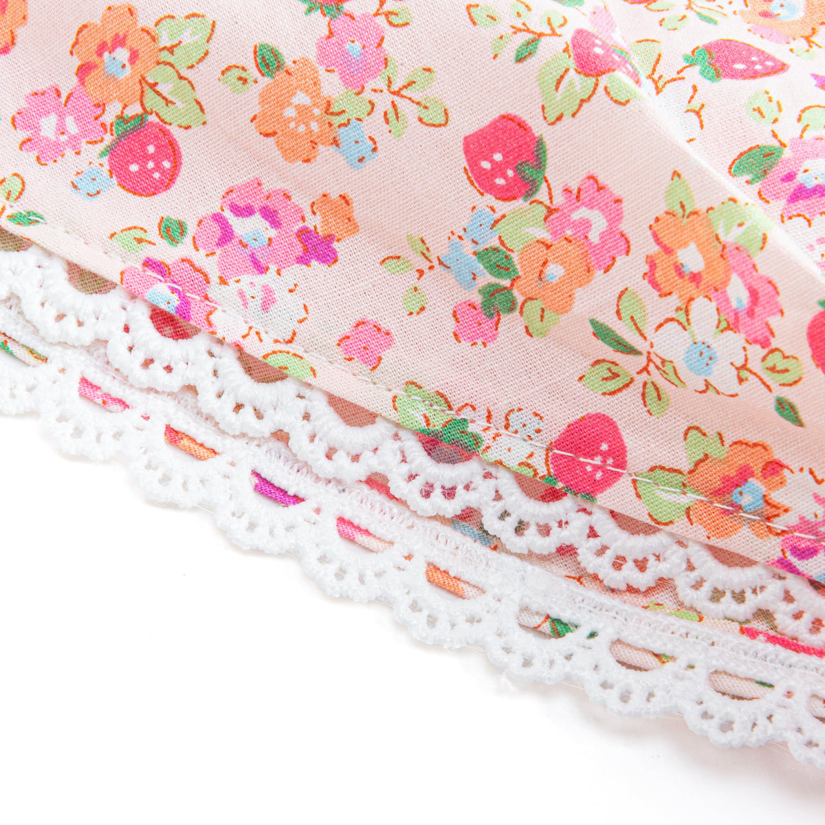 Toddler Girls Summer Bandana Scarf Headband - Country Floral (1-3 Y), Cotton
