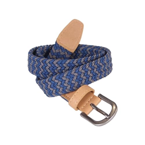 Boys Stretchy Leather Belt - Children's Age 4-14 Y