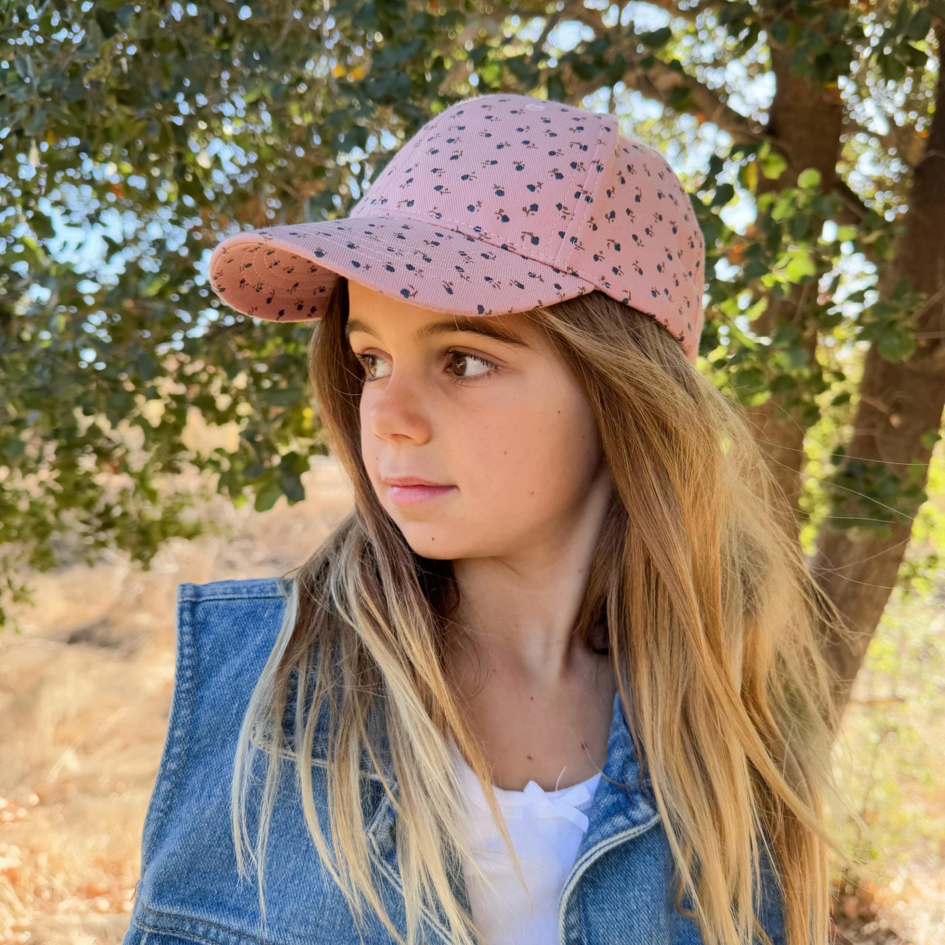 Kids Baseball Cap (Age 2-6Y) for Toddler, Girls, Boys- Premium Quality, Stylish Baseball Hats for Children, Natural Cotton