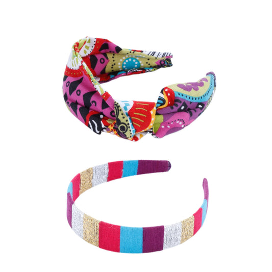 Peppercorn Kids Fun Variety Headband Pack of 2 for Girls 3-14 Y