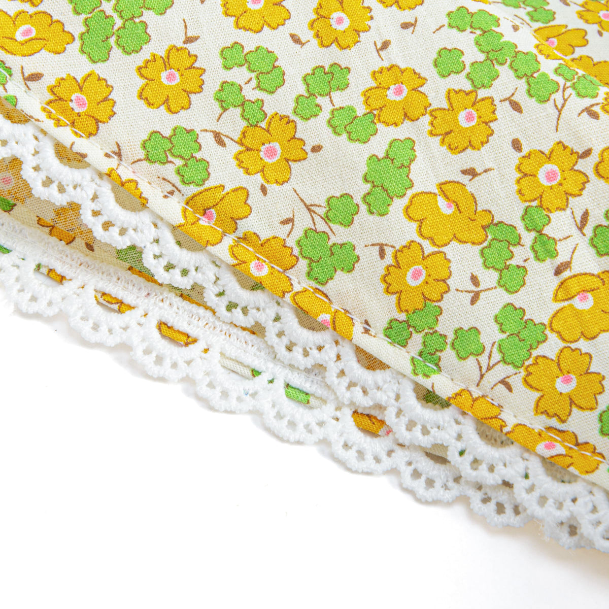 Toddler Girls Summer Bandana Scarf Headband - Country Floral (1-3 Y), Cotton