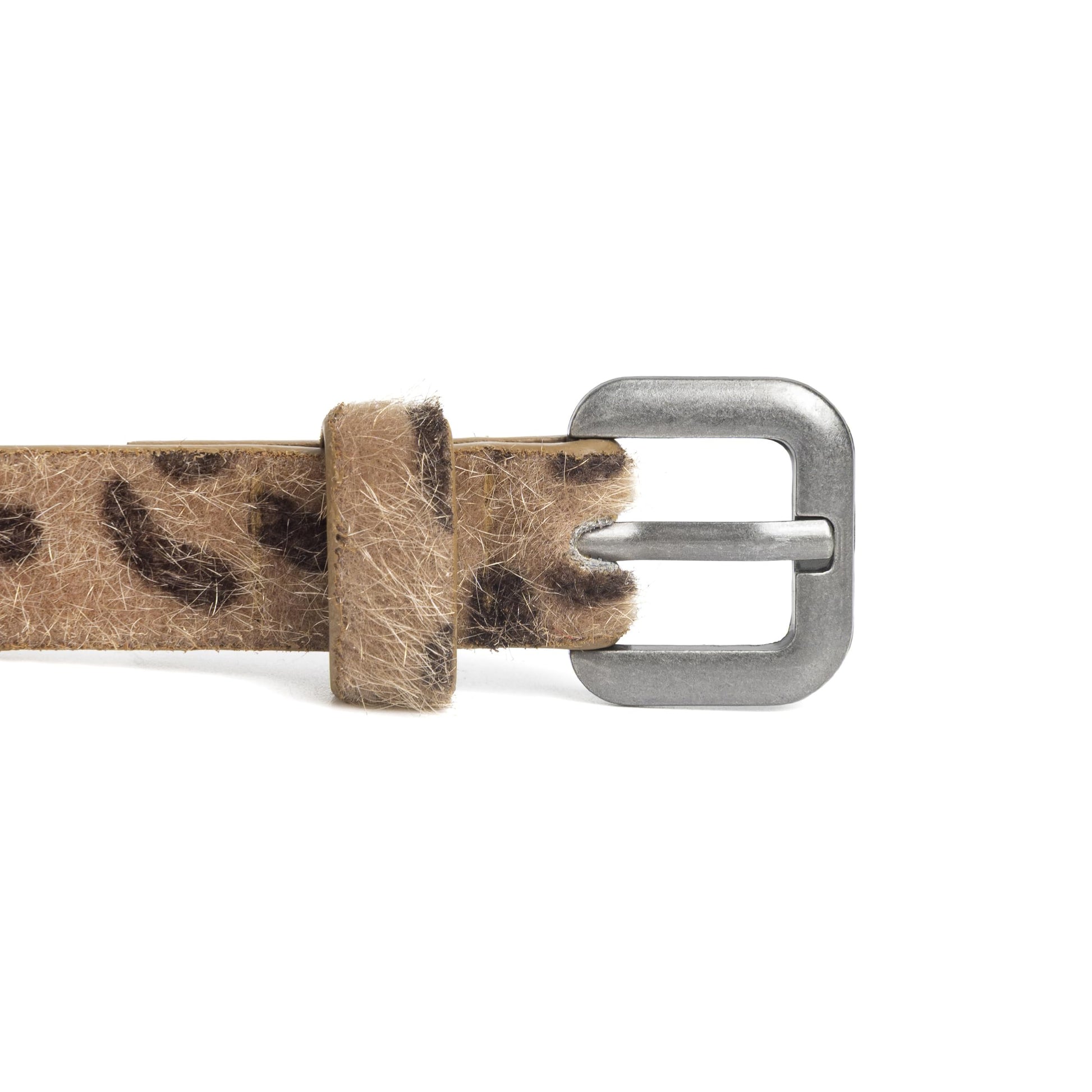 Girls' Leopard Print Faux Leather Belt – Fashion Belt for Kids, Youth, & Women