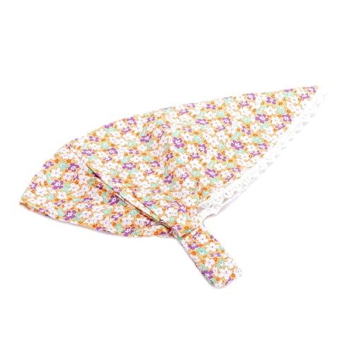 Toddler Girls Summer Bandana Scarf Headband - Country Floral (1-3 Y), Cotton