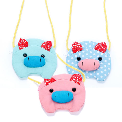Baby Piglet Purse for Little Girls ( Toddlers / Ages 3-8 Years)