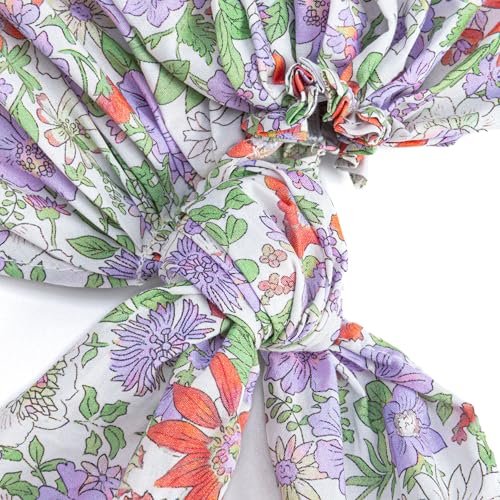 Peppercorn Kids Girls Pre-tied Hair Bandana Scarf - Kids Age 3-8 Y- Vintage Floral