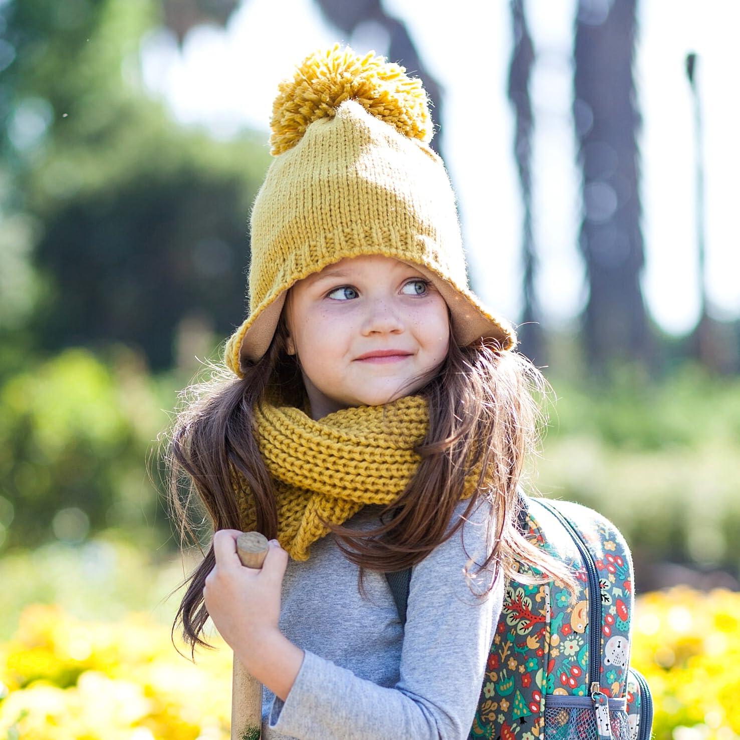Kids Chunky Knitted Infinity Scarf / Neck-Wrap (Girls 4-14 Year Old)