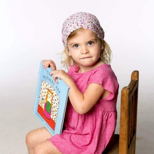 Little Kids Hair Triangle Hair Bandana Headband Scarf - Girls Age 1-4/5Y, Ideal for Babies 12 Months up, Toddlers and Pre-Schoolers