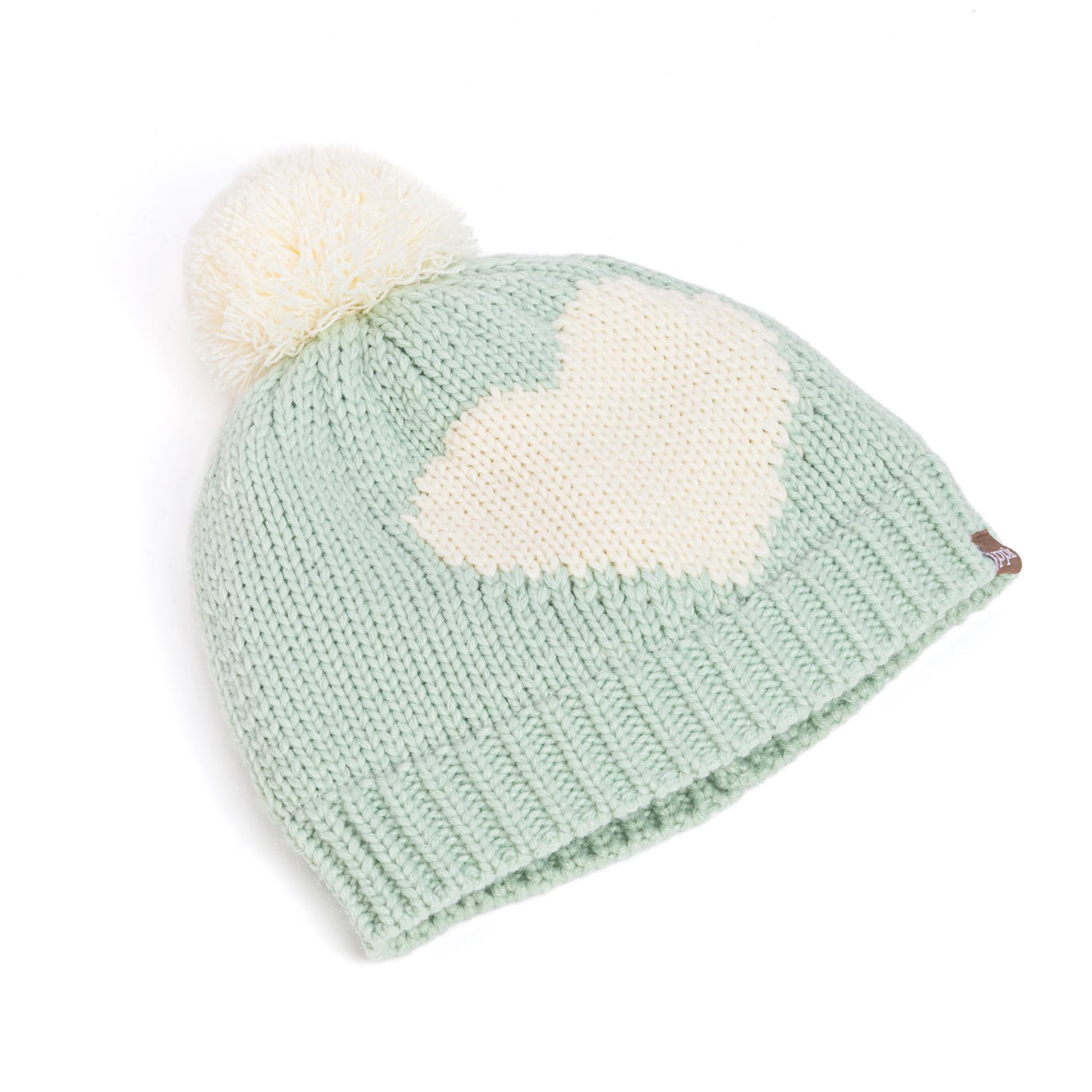 Knit Kids Fall Winter Hat Set for Girls 1-6 Years, Fleece-Lined for Cold Weather, Cute Heart Design
