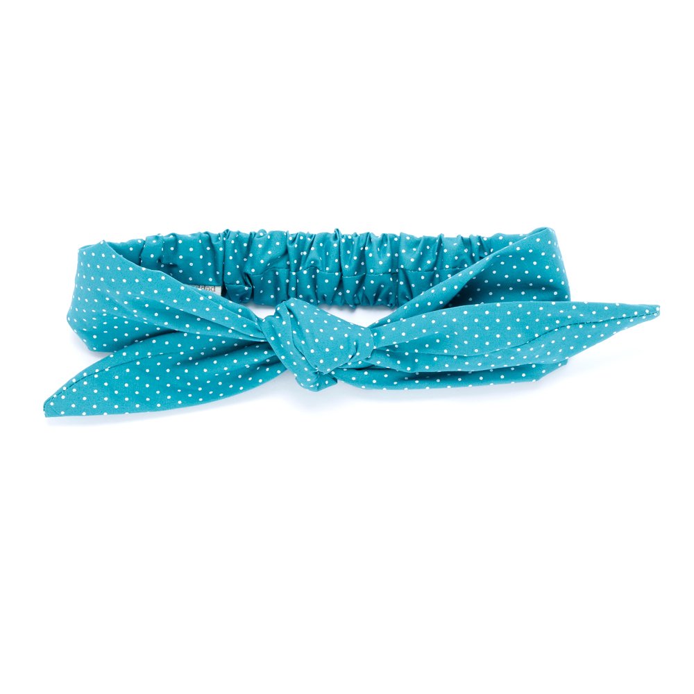 Little Girls Bow Stretchy Headwrap - Stylish, Fashionable Hairband for Girls up to Age 8