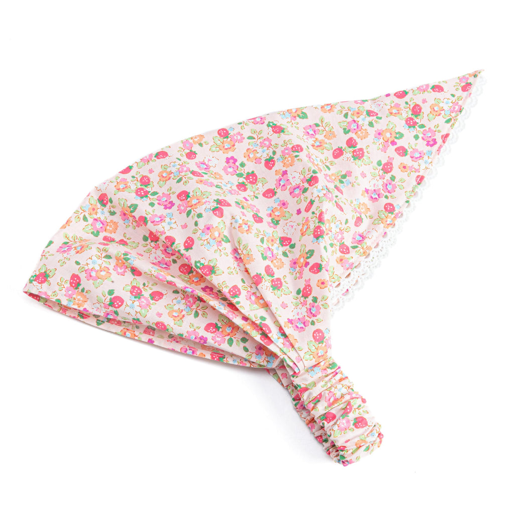 Toddler Girls Summer Bandana Scarf Headband - Country Floral (1-3 Y), Cotton