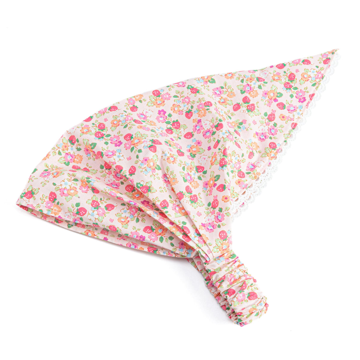 Toddler Girls Summer Bandana Scarf Headband - Country Floral (1-3 Y), Cotton