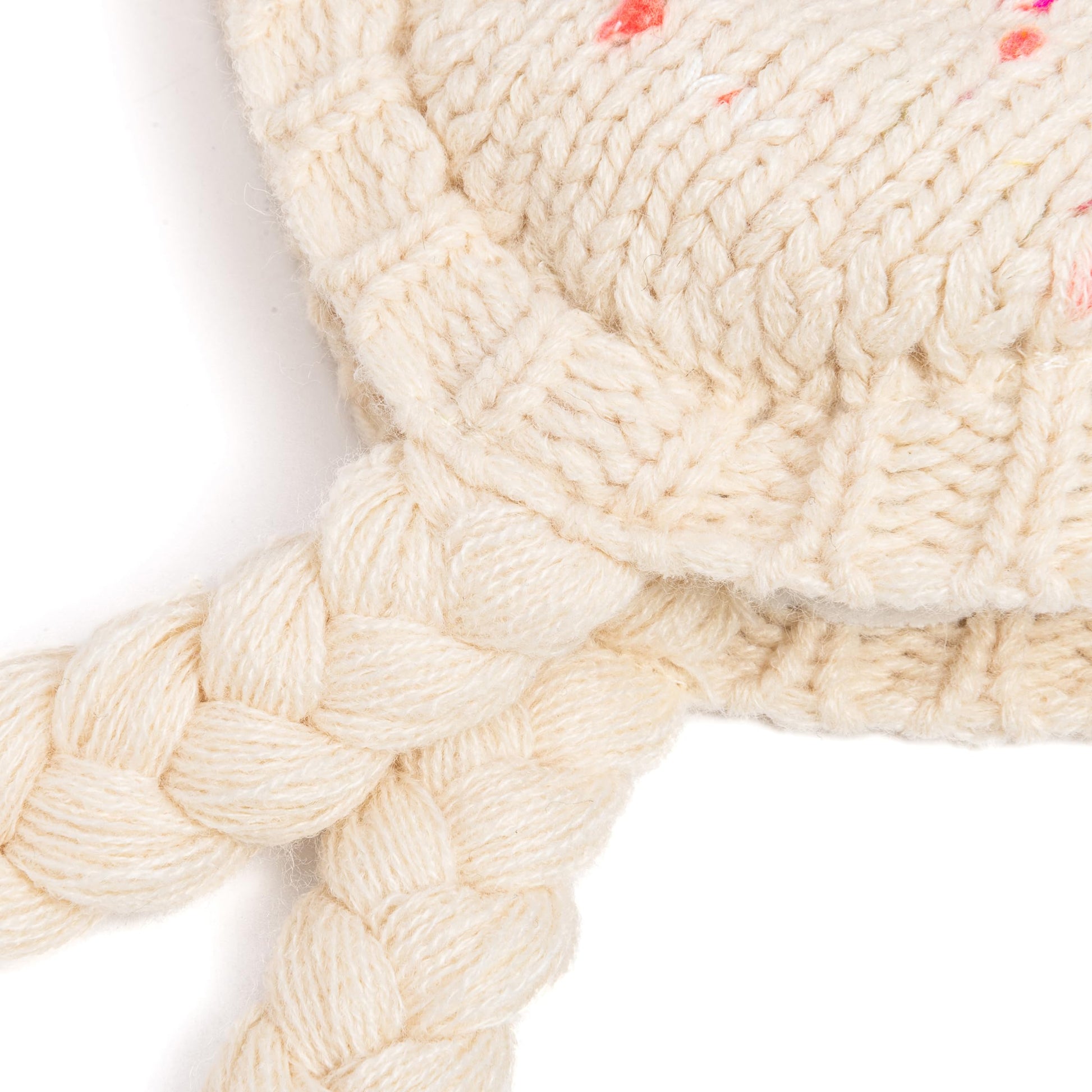 Girls Warm Knit Earflap Hat, Fleece Lined Cold-Weather Essential for Kids 1-12 Years, Unique Colorful Design, Premium Quality