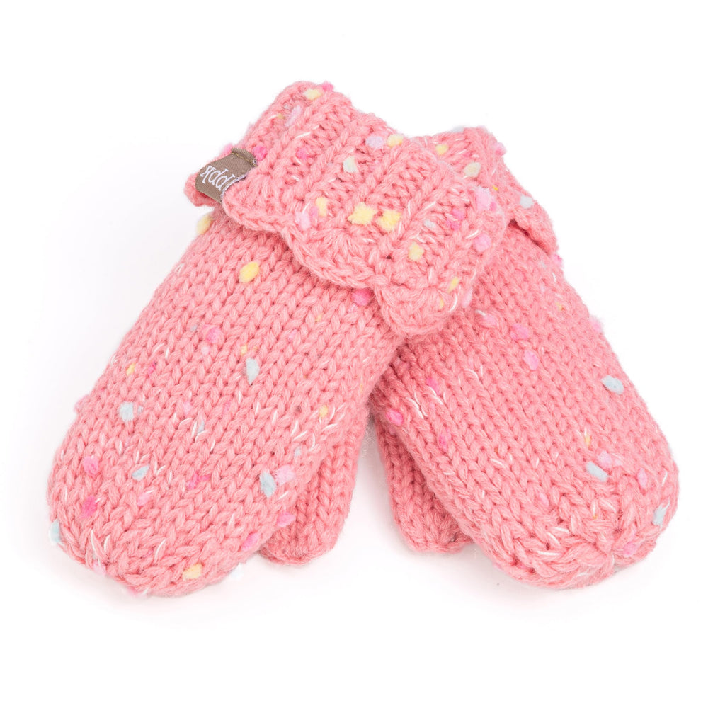 Girls Warm Knit Earflap Hat, Fleece Lined Cold-Weather Essential for Kids 1-12 Years, Unique Colorful Design, Premium Quality