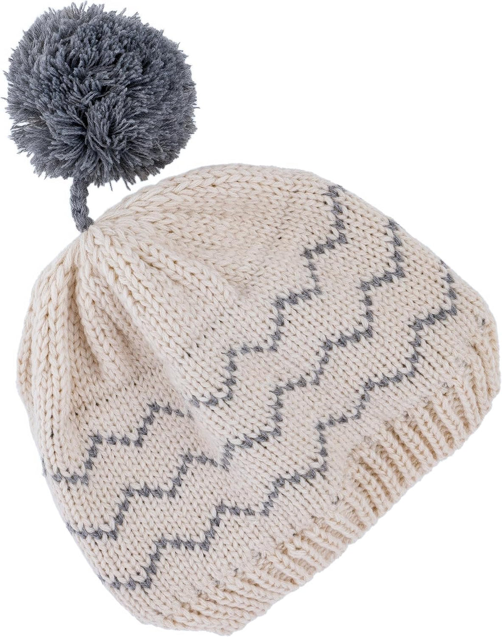 Kids Knit Beanie, Mittens for Boys and Girls (Age 1-6Y) Unique Design, Premium Quality Knitted Set, Warm Fleece-Lined