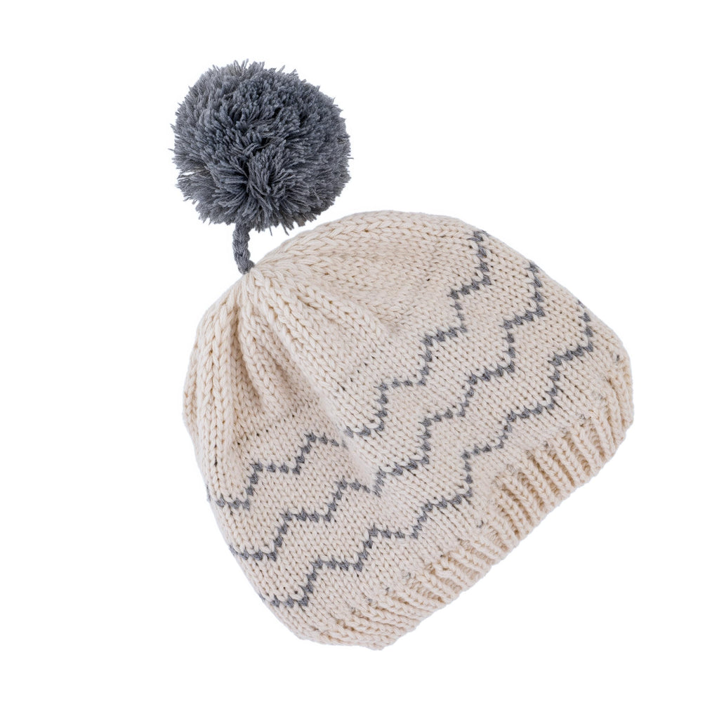 Kids Knit Beanie, Mittens for Boys and Girls (Age 1-6Y) Unique Design, Premium Quality Knitted Set, Warm Fleece-Lined