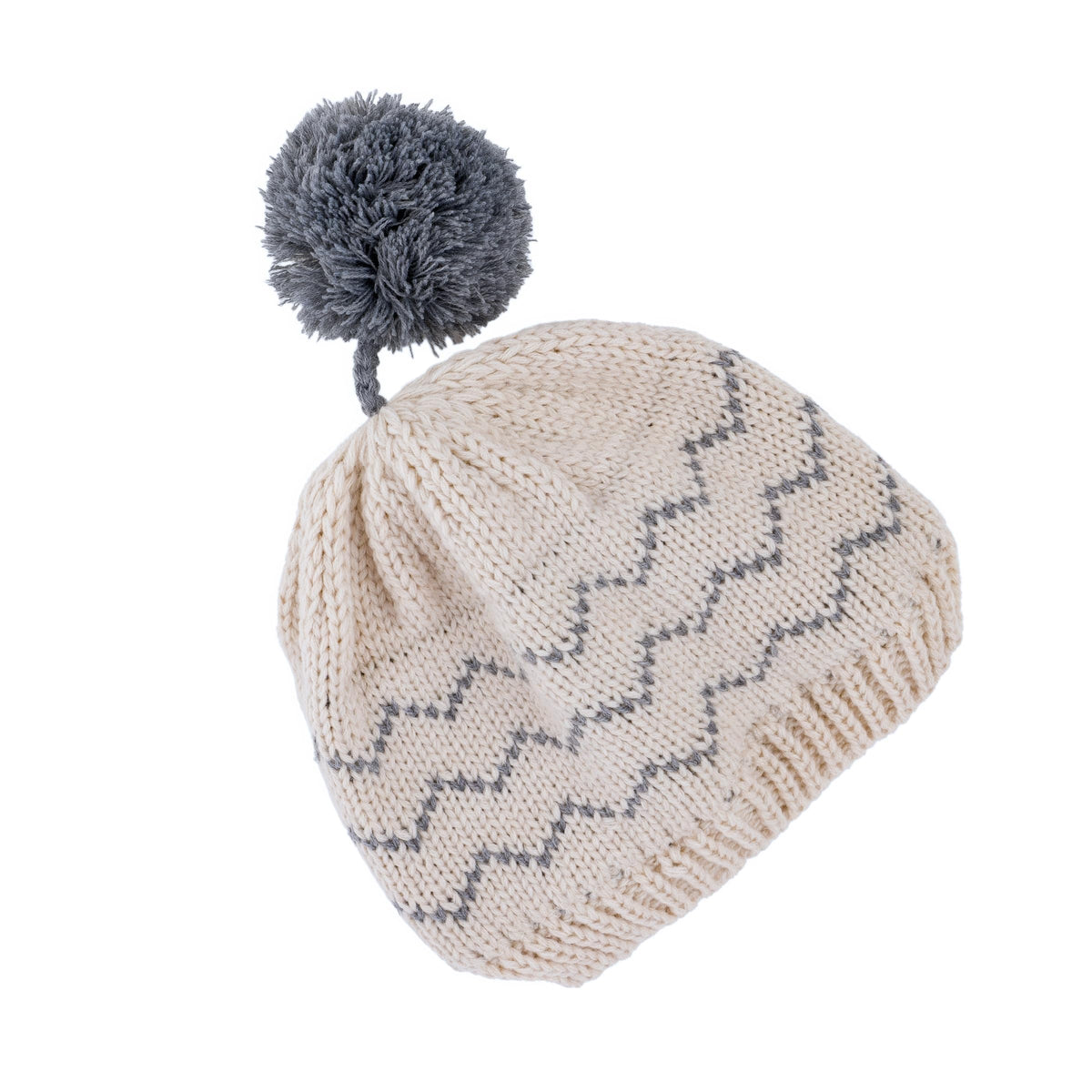 Kids Knit Beanie, Mittens for Boys and Girls (Age 1-6Y) Unique Design, Premium Quality Knitted Set, Warm Fleece-Lined