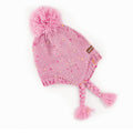 Girls Warm Knit Earflap Hat, Fleece Lined Cold-Weather Essential for Kids 1-12 Years, Unique Colorful Design, Premium Quality