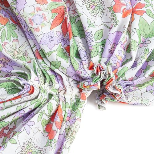 Peppercorn Kids Girls Pre-tied Hair Bandana Scarf - Kids Age 3-8 Y- Vintage Floral