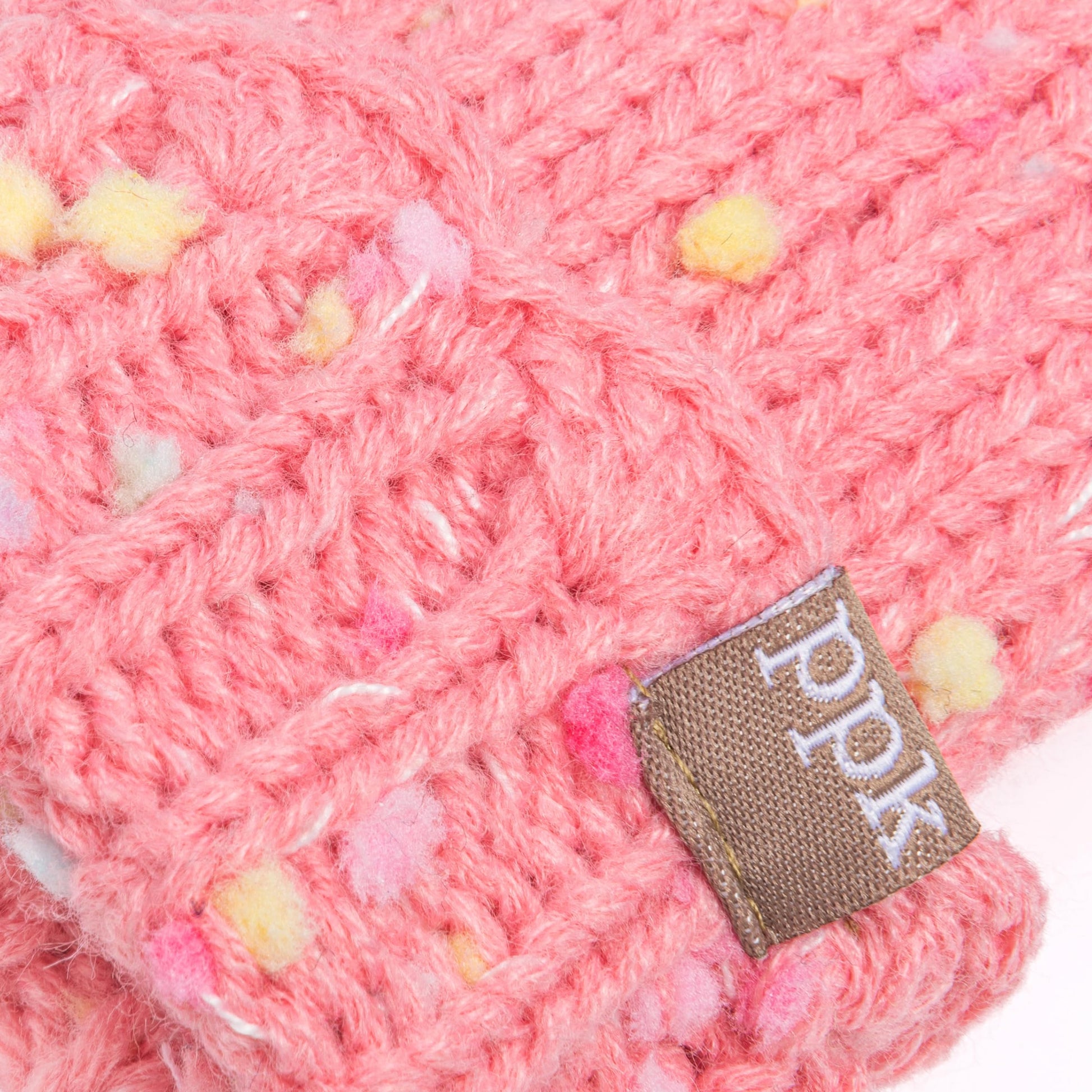 Girls Warm Knit Earflap Hat, Fleece Lined Cold-Weather Essential for Kids 1-12 Years, Unique Colorful Design, Premium Quality
