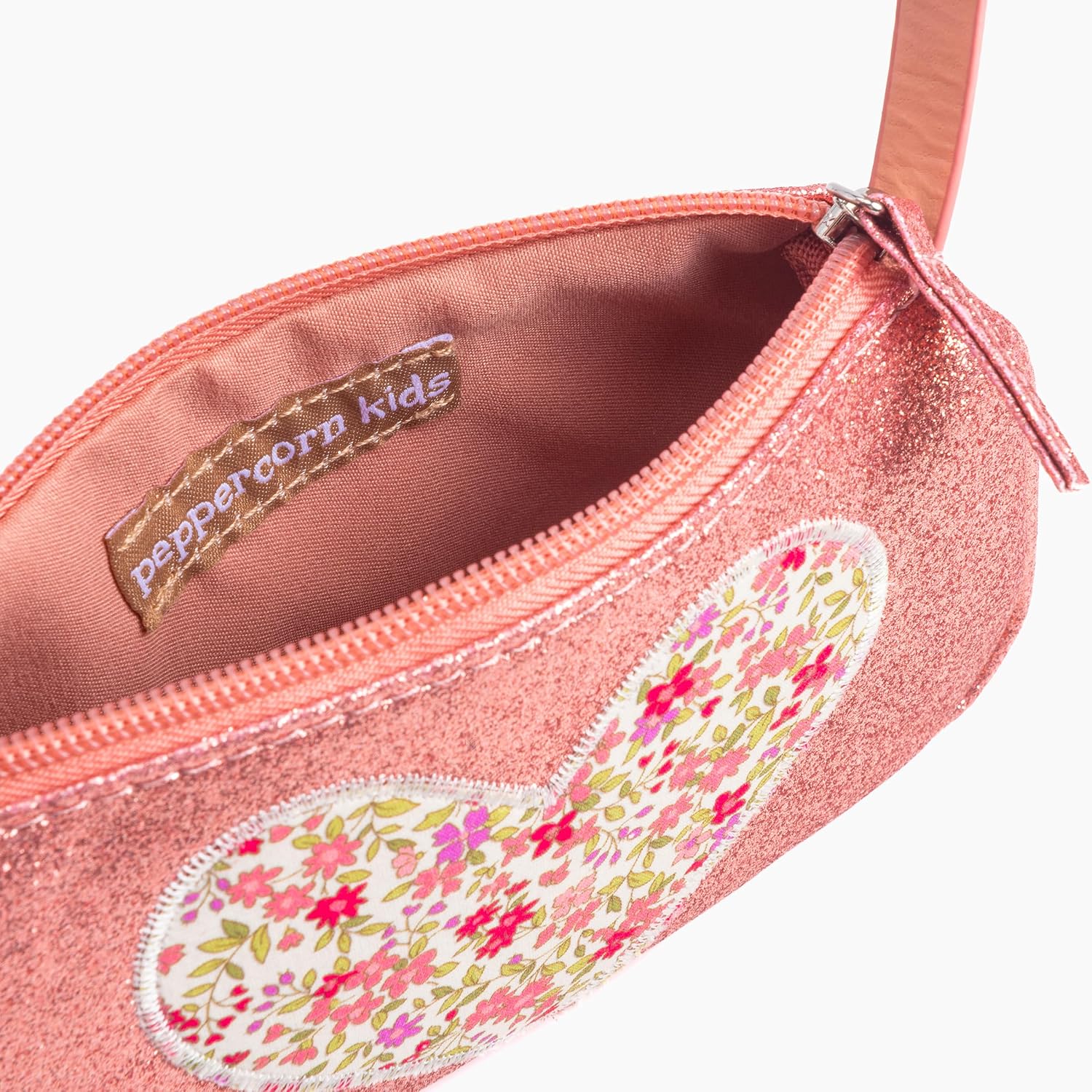 Sparkly Glitter Heart Purse for Girls Ages 3–8 – Cute Crossbody Gift
