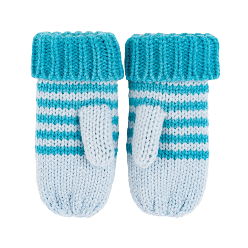 Kids Knit Beanie, Mittens for Boys and Girls (Age 1-6Y) Unique Design, Premium Quality Knitted Set, Warm Fleece-Lined
