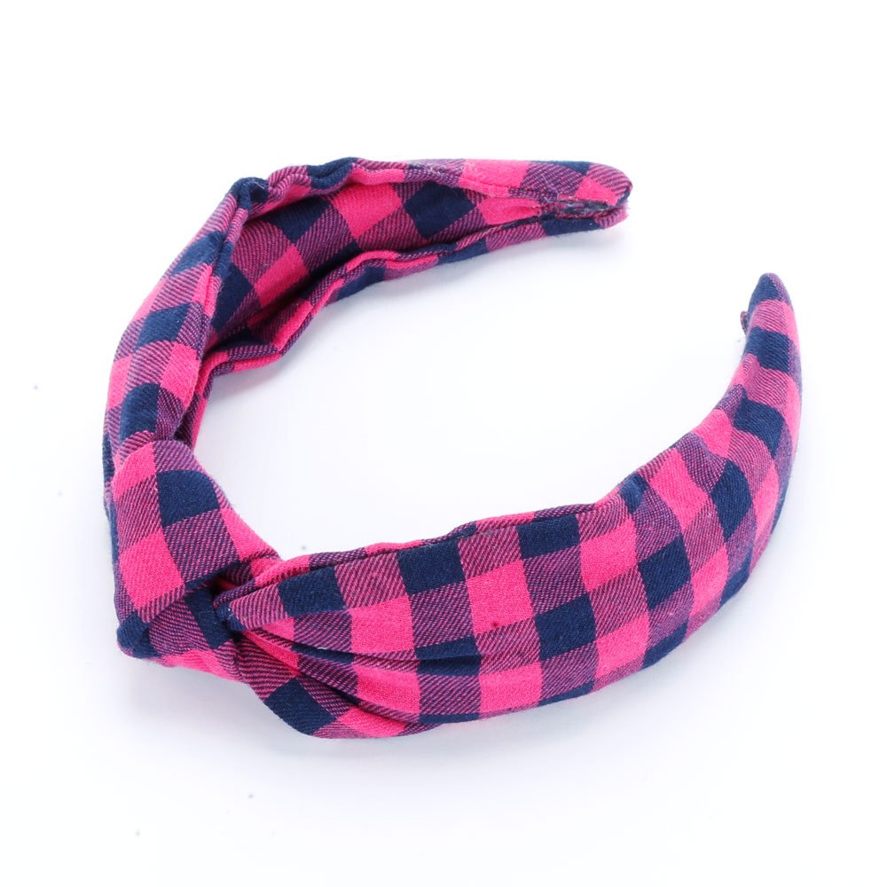 Peppercorn Kids Girls Headband- Classic Plaid (Age 3-12Y)