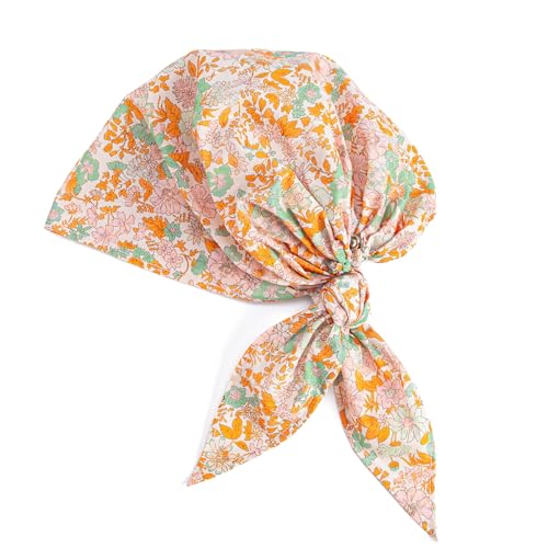 Peppercorn Kids Girls Pre-tied Hair Bandana Scarf - Kids Age 3-8 Y- Vintage Floral