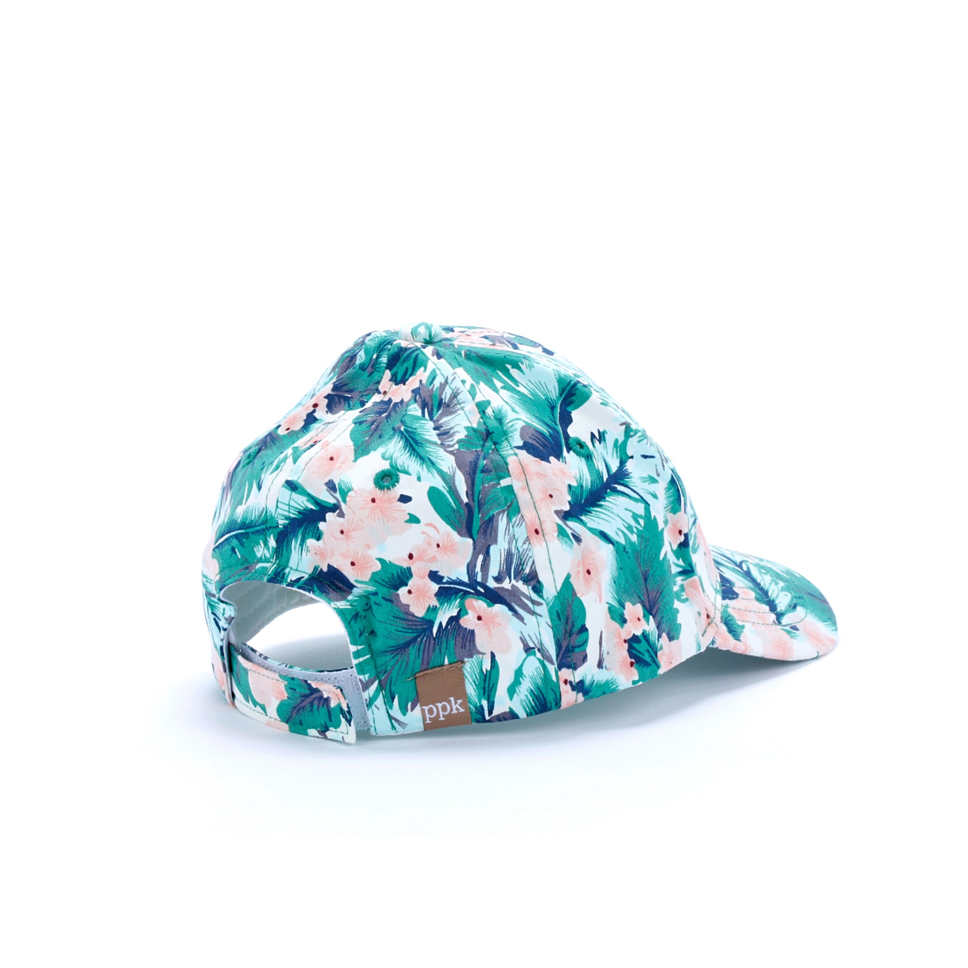 Kids Tropical Print Baseball Cap (Age 2-4/5Y) for Toddlers and Little Children- Unisex , Natural Cotton