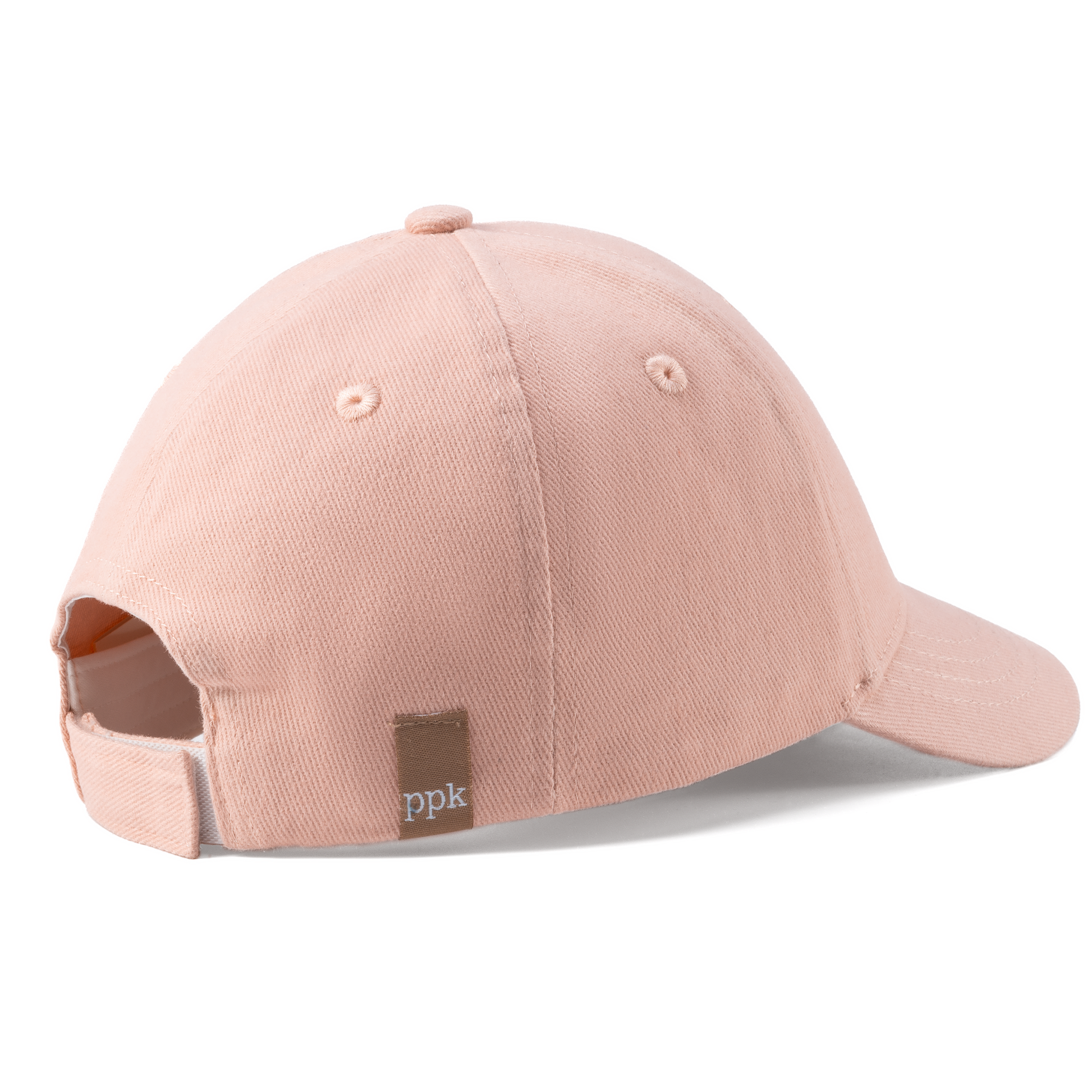 Kids Floral Baseball Cap (Age 2-6Y) for Toddler and Little Girls, Natural Cotton- Flower / Pink