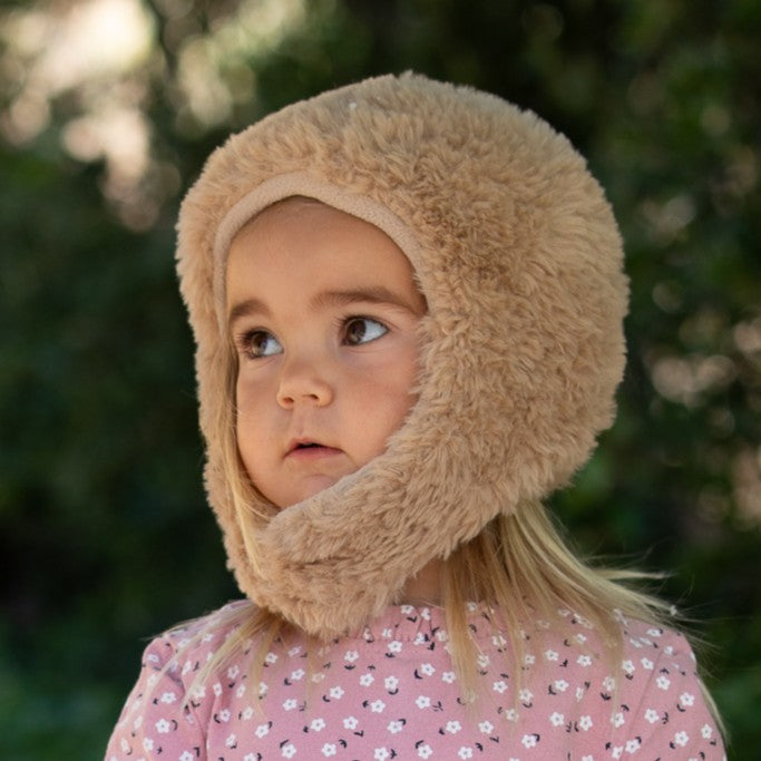 Baby Toddler Winter Hat – Soft Fleece‑Lined Knit Snow-ball Beanie for Kids 1–4