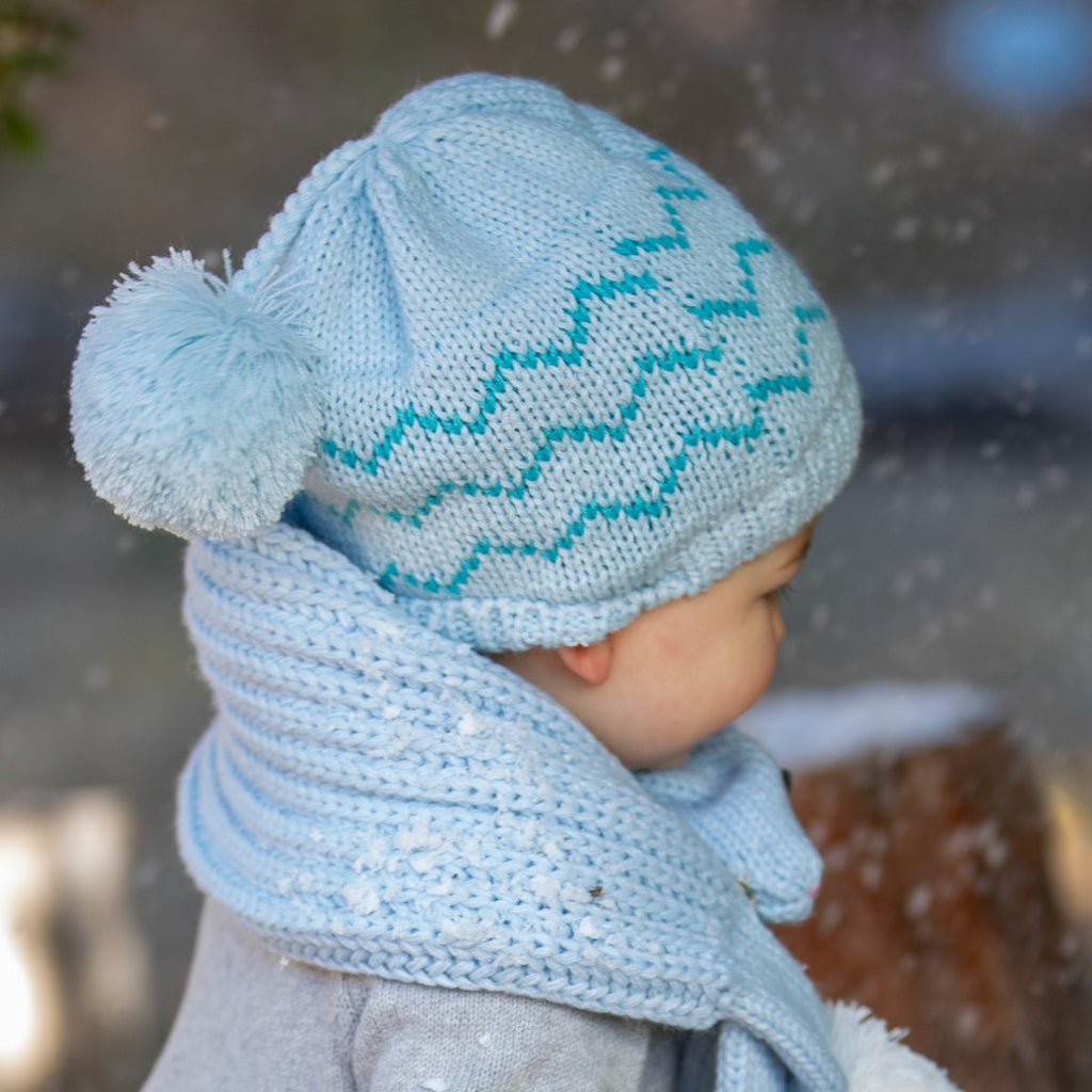 Kids Knit Beanie (Baby/ Toddler to 6Y) Premium Quality, Unique Design, Warm Fleece-Lined