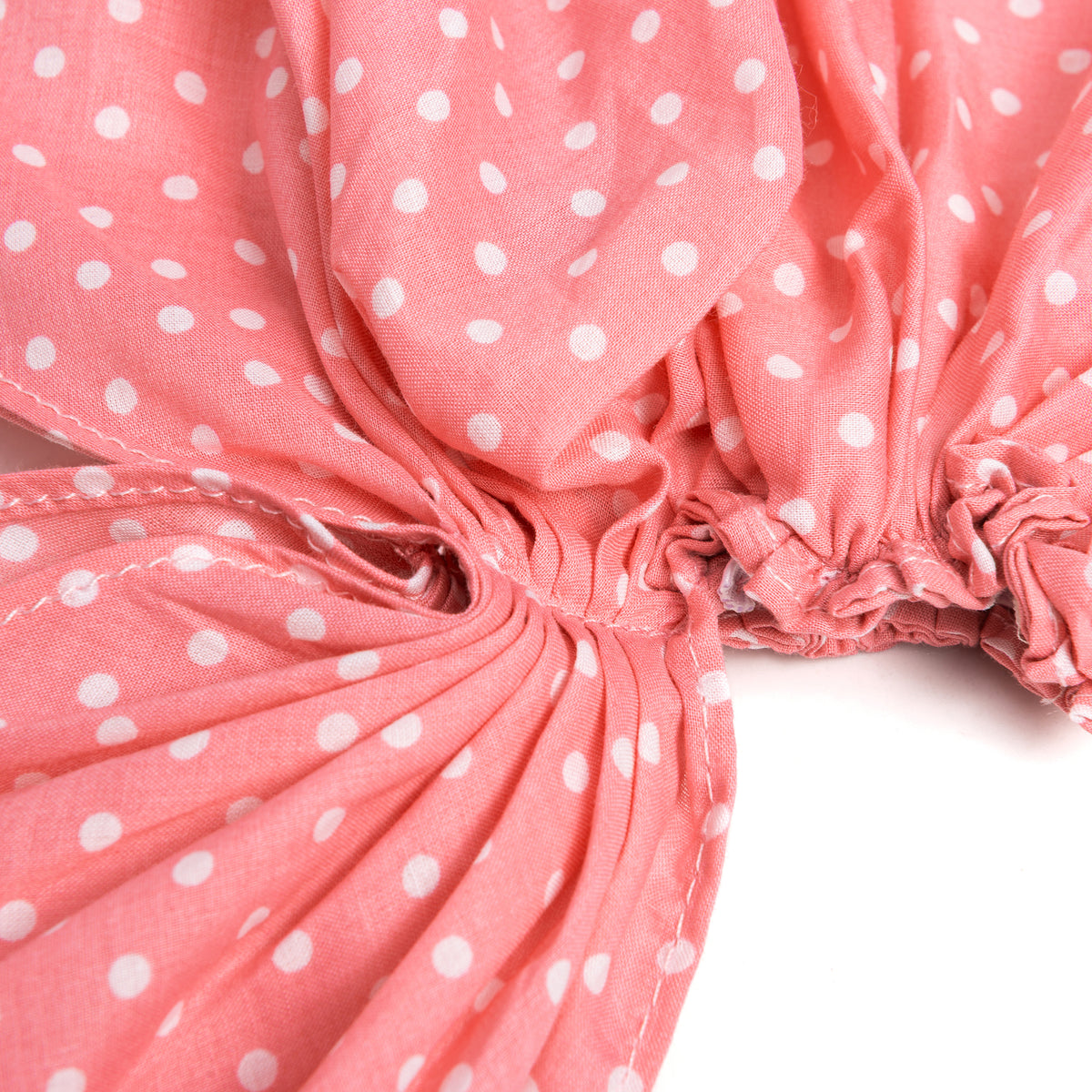 Peppercorn Kids Girls Summer Hair Bandana Pretied Head Scarf - Kids Age 3-8 Y- Polka Dots
