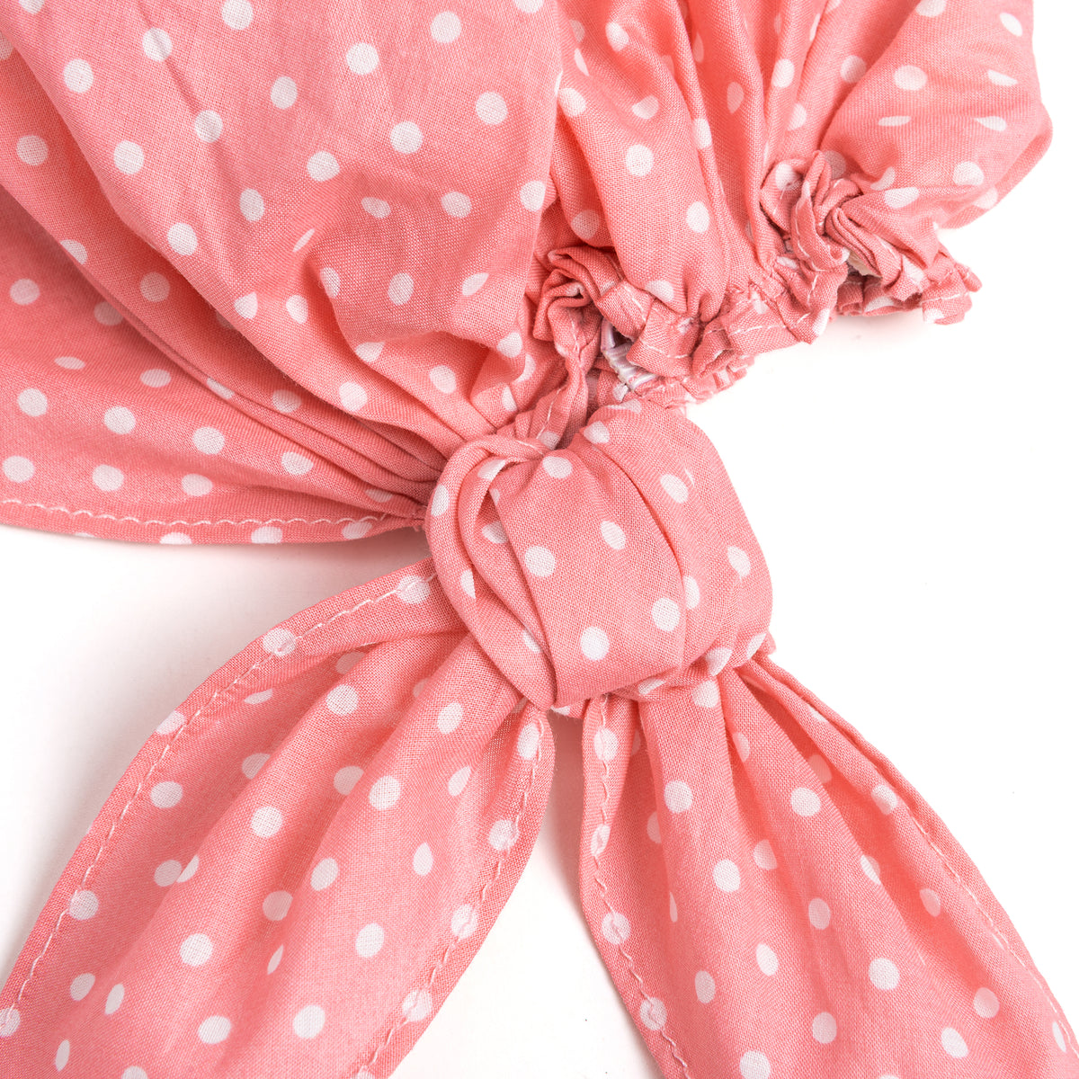Peppercorn Kids Girls Summer Hair Bandana Pretied Head Scarf - Kids Age 3-8 Y- Polka Dots