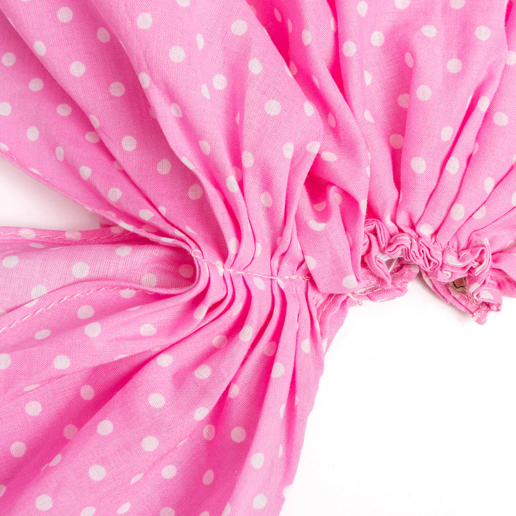 Peppercorn Kids Girls Summer Hair Bandana Pretied Head Scarf - Kids Age 3-8 Y- Polka Dots