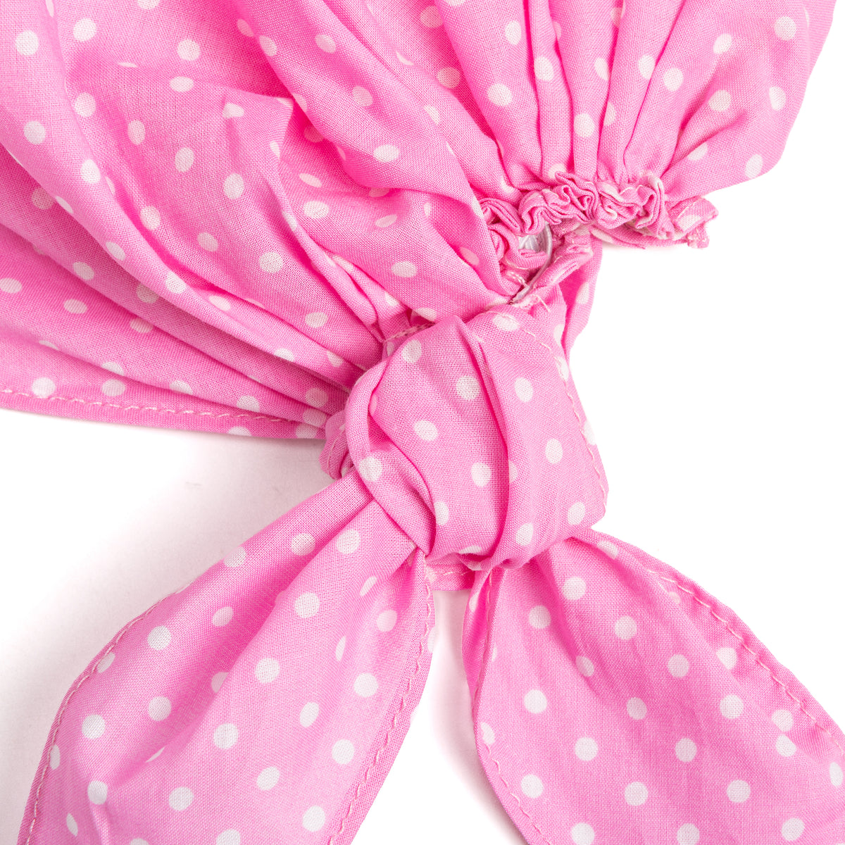 Peppercorn Kids Girls Summer Hair Bandana Pretied Head Scarf - Kids Age 3-8 Y- Polka Dots