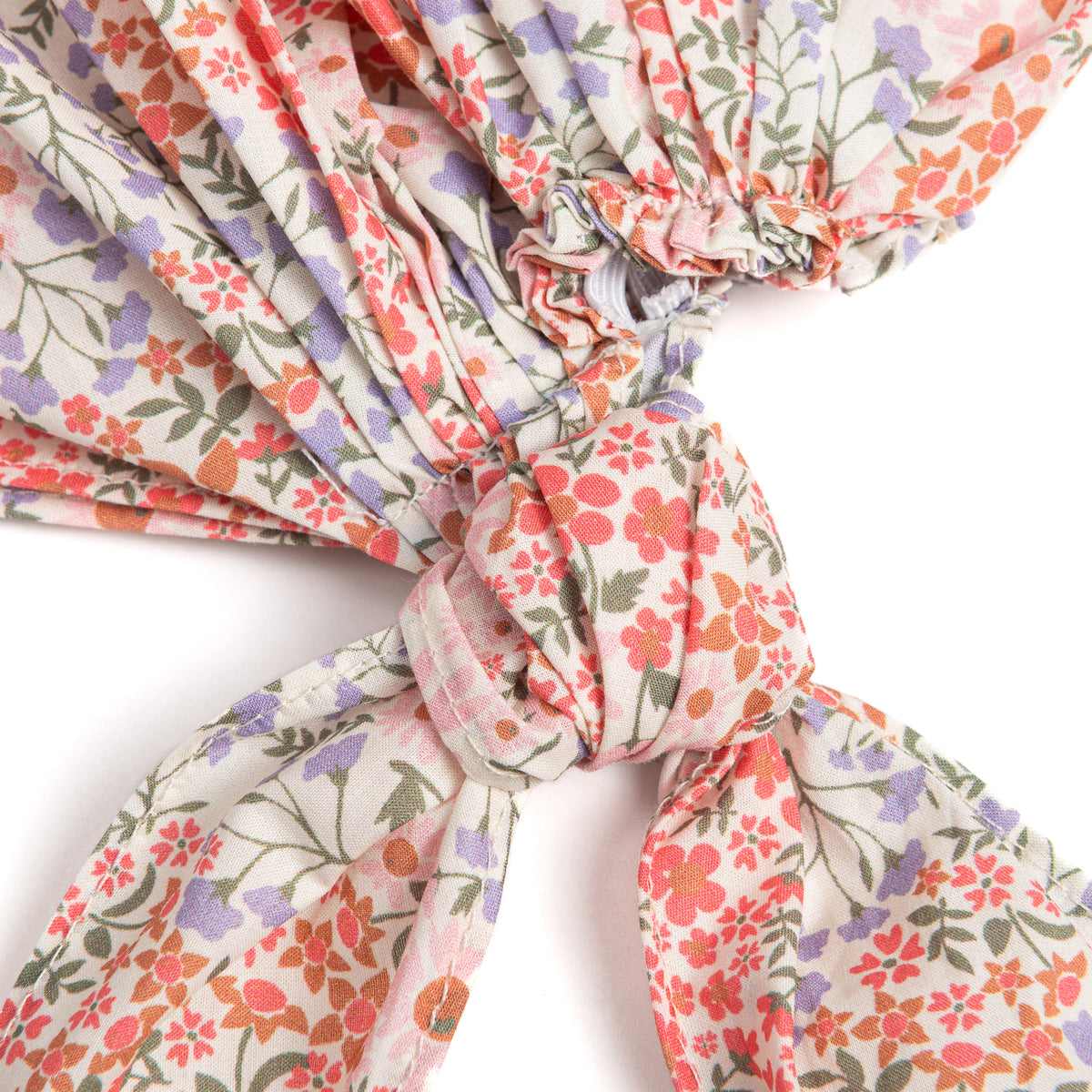 Peppercorn Kids Girls Pre-tied Hair Bandana Head Scarf - Kids Age 3-8 Y- Country Floral