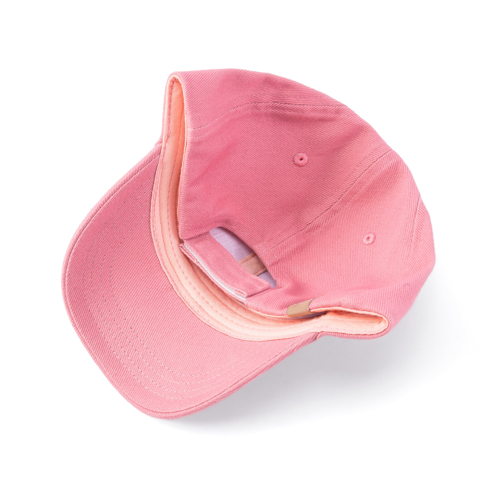 Kids Cotton Baseball Cap – Embroidered Goose Patch, Adjustable Fit Ages 3-12, Vintage Mauve