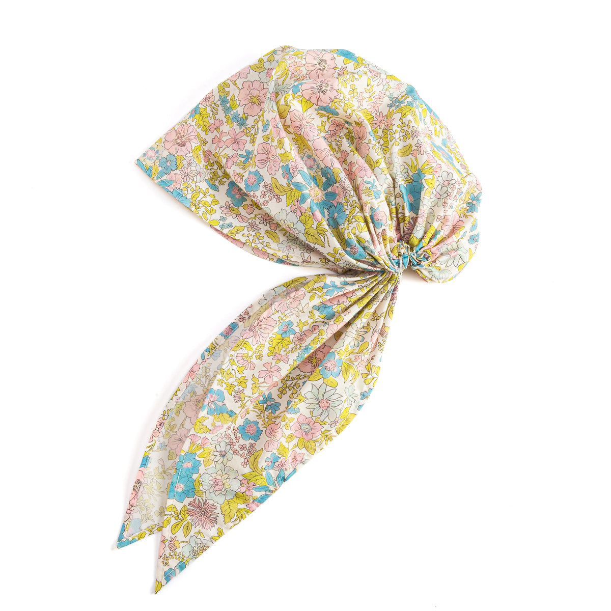 Peppercorn Kids Girls Pre-tied Hair Bandana Scarf - Kids Age 3-8 Y- Vintage Floral