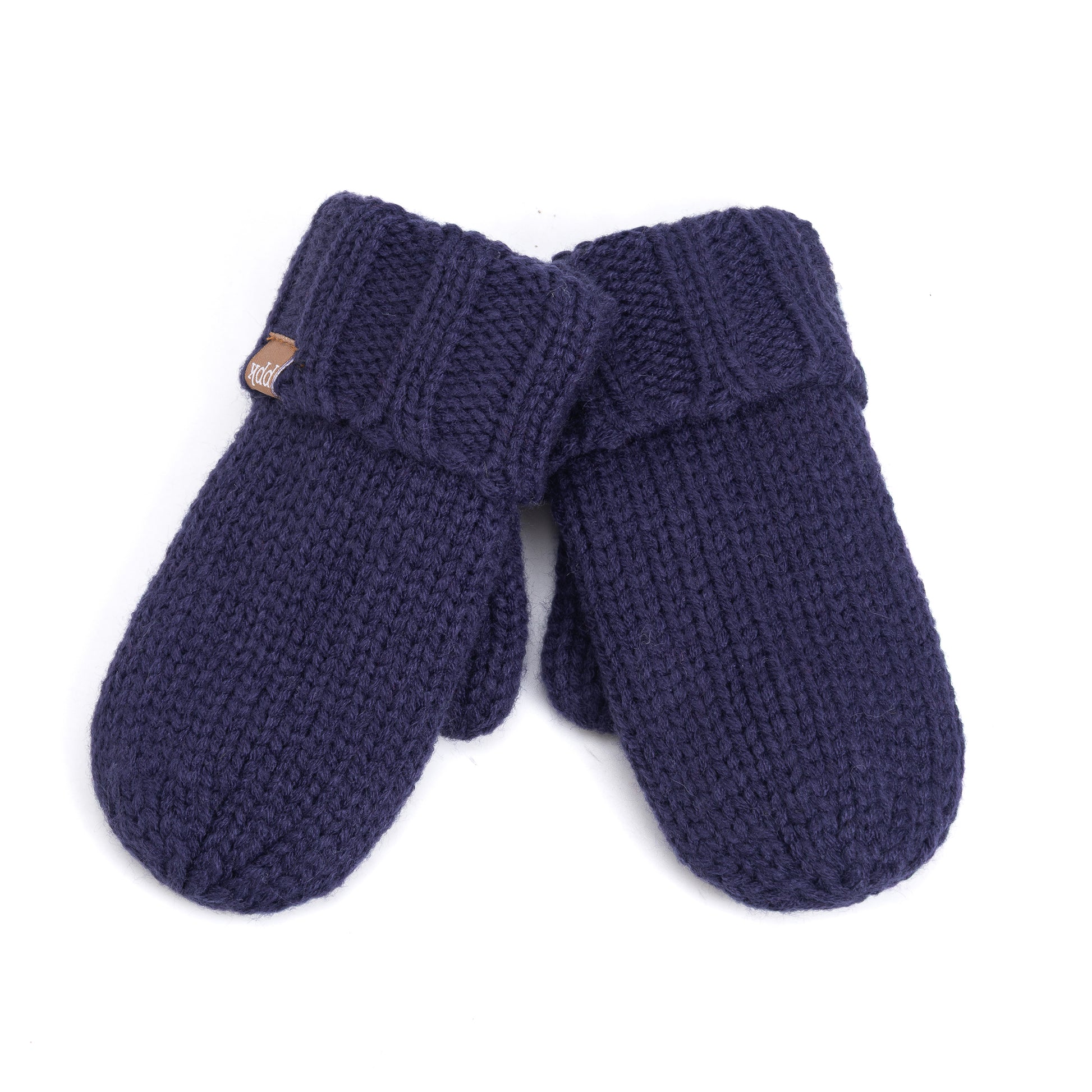 Boys Essential Knit Mittens with Fleece  - Cold Weather Basics - Boys 3-12 Y