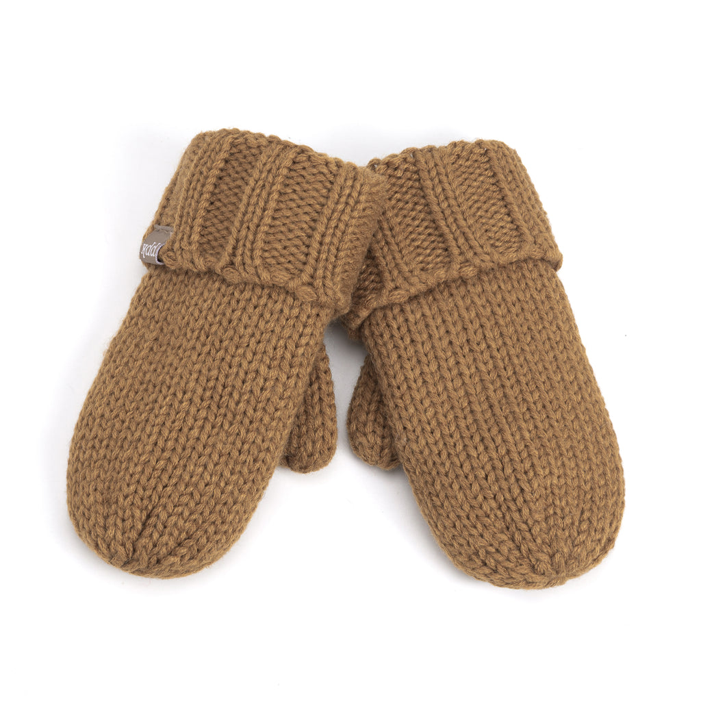 Boys Essential Knit Mittens with Fleece  - Cold Weather Basics - Boys 3-12 Y