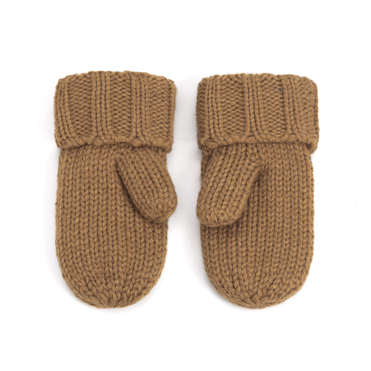 Boys Essential Knit Mittens with Fleece  - Cold Weather Basics - Boys 3-12 Y