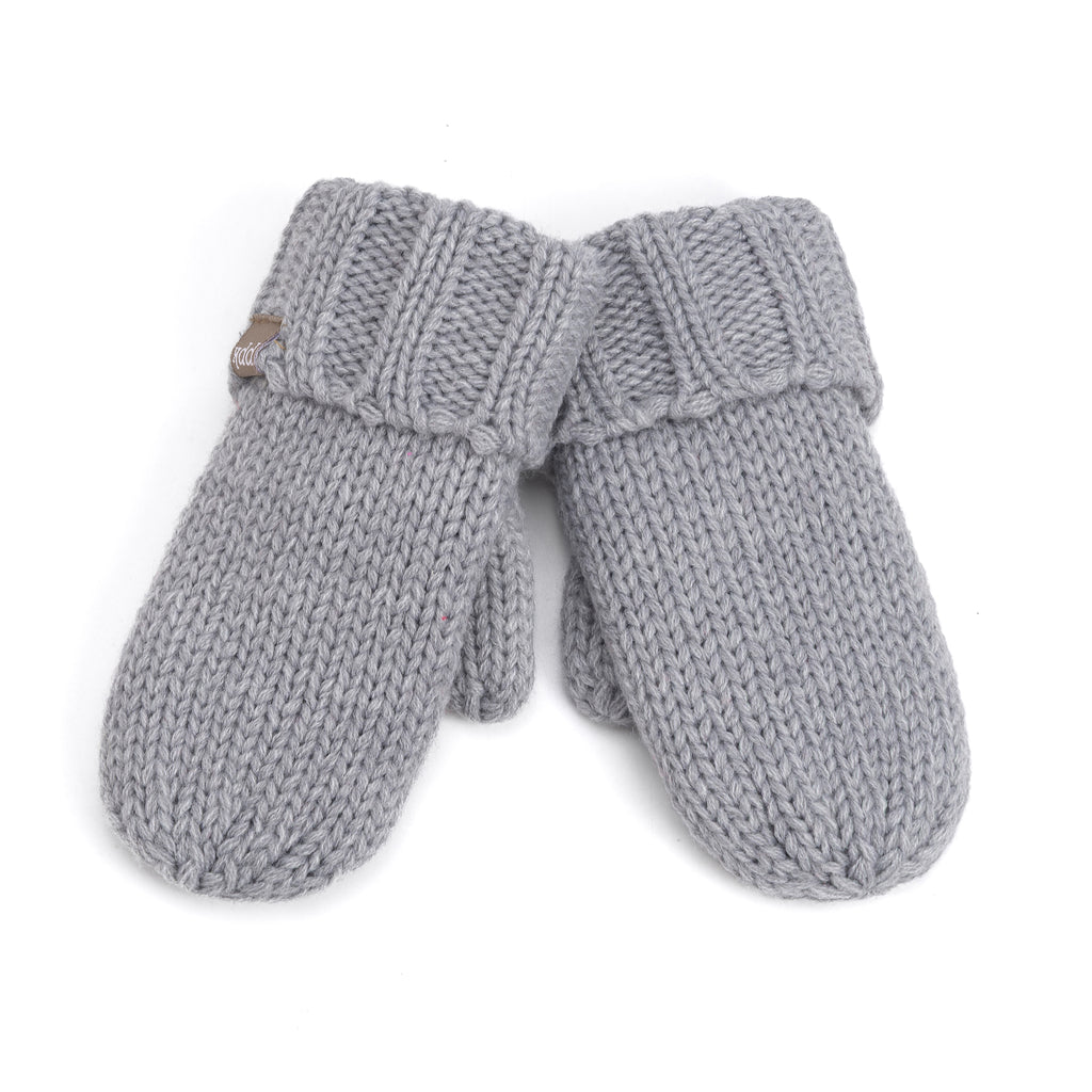 Boys Essential Knit Mittens with Fleece  - Cold Weather Basics - Boys 3-12 Y