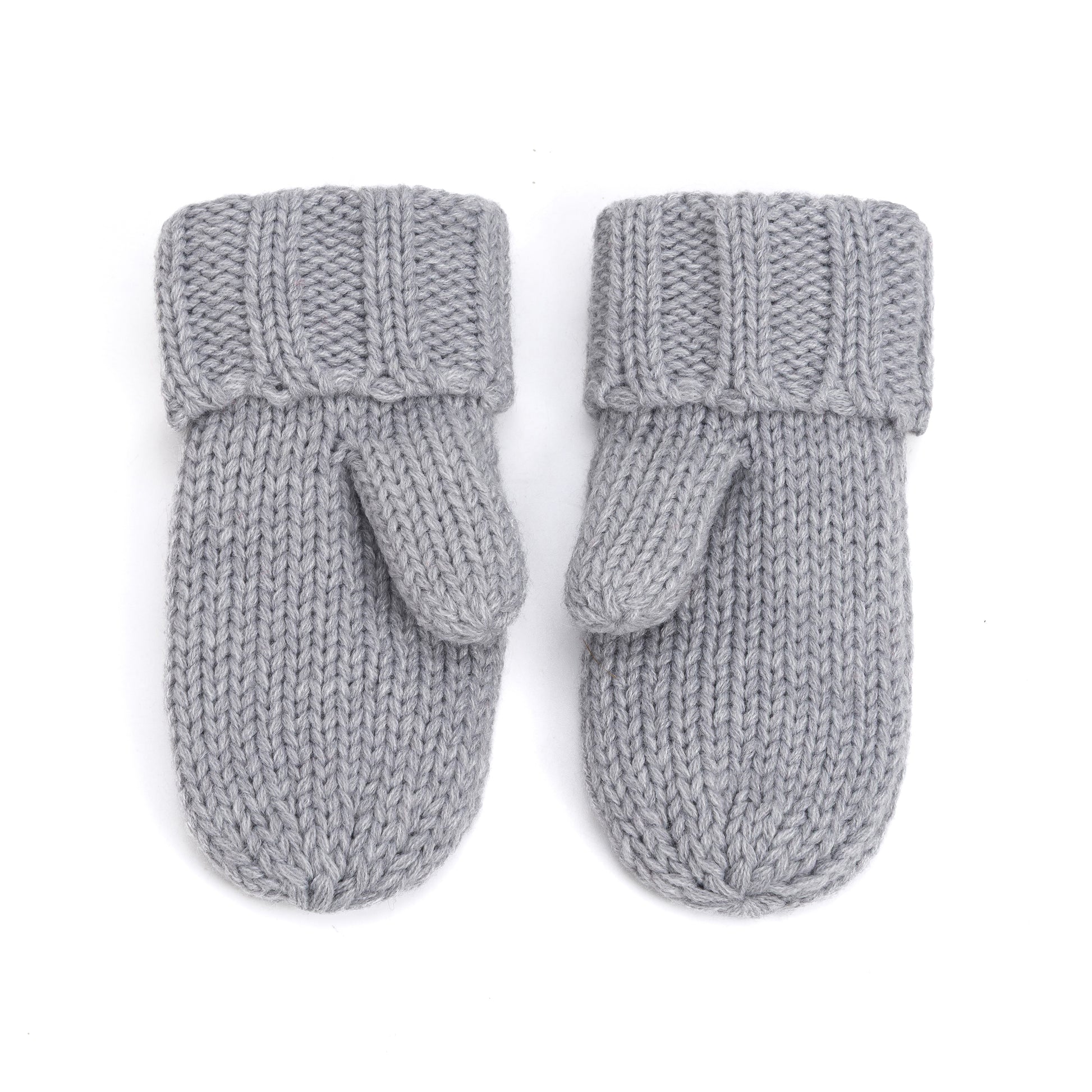 Boys Essential Knit Mittens with Fleece  - Cold Weather Basics - Boys 3-12 Y