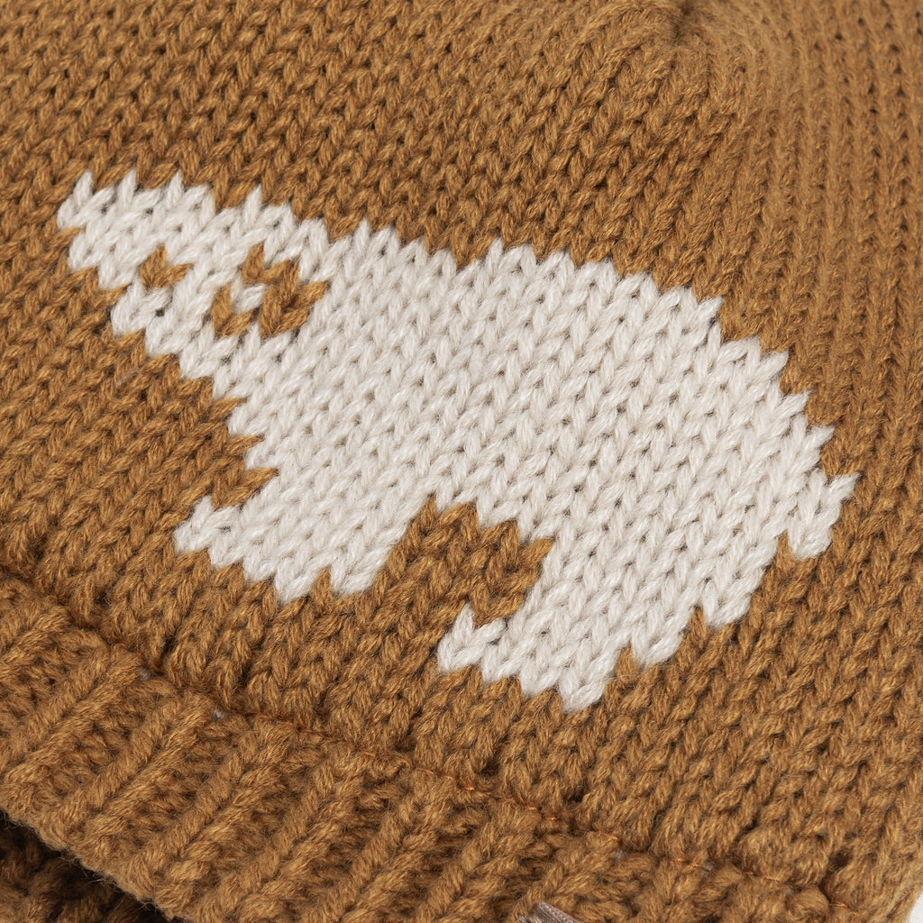 Boys Knit Beanie Set with Mittens - Warm Fleece Lined 4-6 Years