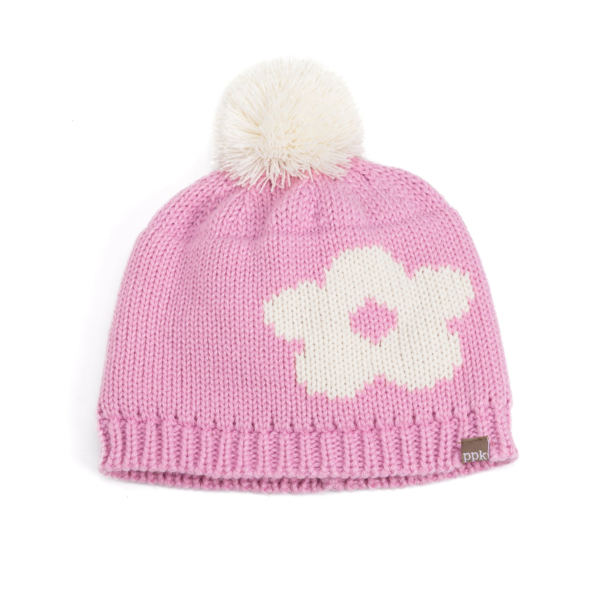 Girls Knit Winter Hat – Unique Fleece‑Lined Beanie for Kids 2–6 Years
