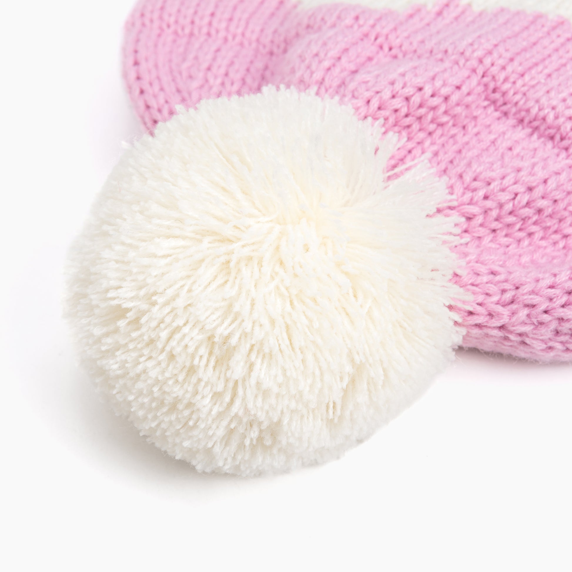 Girls Knit Winter Hat – Unique Fleece‑Lined Beanie for Kids 2–6 Years