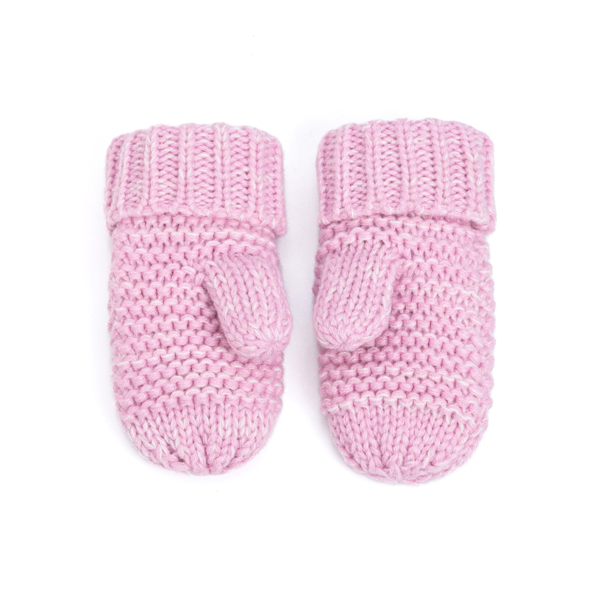 Little Girls /Toddler Knitted Mittens with Bows (Warm Fleece Lined) 1-6 Years
